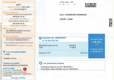 Comprendre votre facture d’énergie